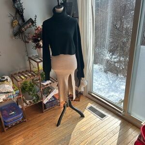 Fashion Nova Beige Skirt